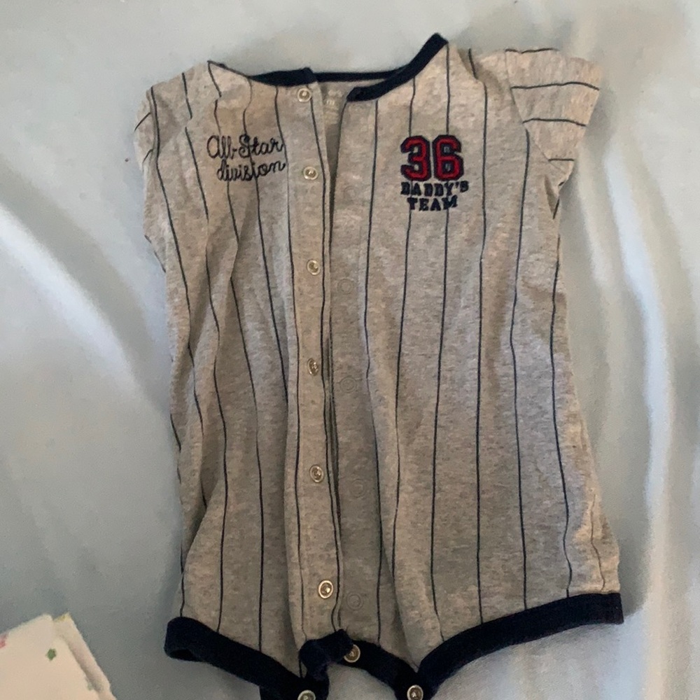 Front snap onesie